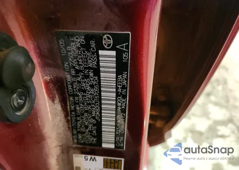 2005 Toyota Prius из США, поврежденный, VIN JTDKB20U157055704